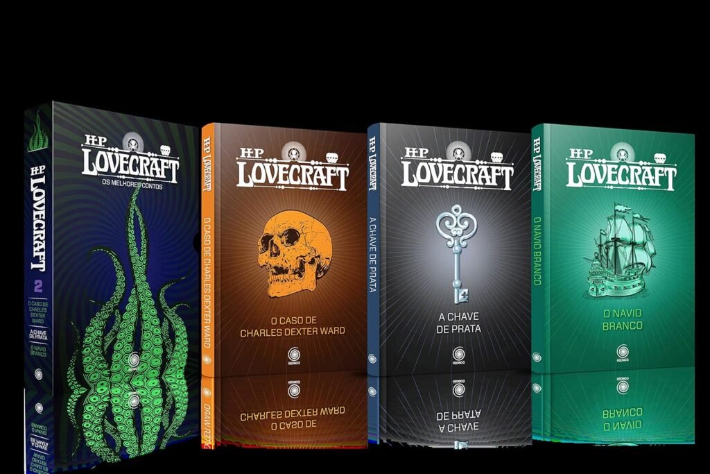 Capa dos livros de H.P. Lovecraft