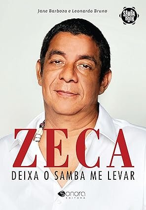 Capa do livro sobre Zeca Pagodinho, ícone do samba carioca. Os cantores brasileiros mais influentes e seus livros essenciais