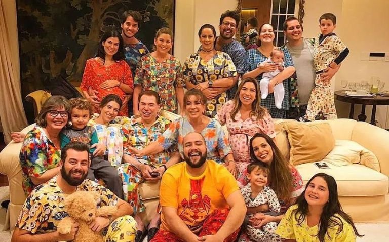 A família de Silvio Santos