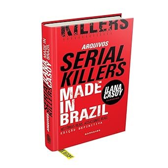Capa do livro "Serial Killers Madew in Brazil" 
