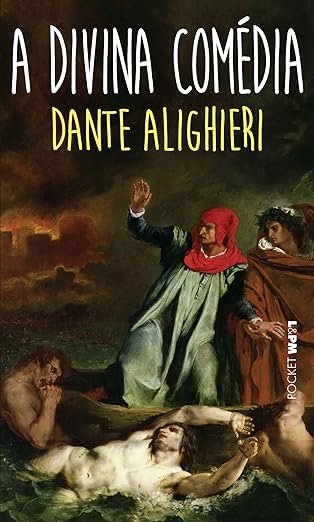 Capa do livro "A Divina Comédia", de Dante Alighieri
