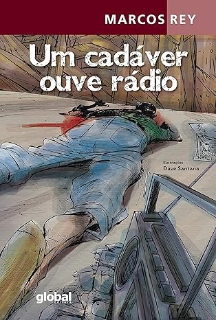 Capa do livro Um cadáver ouve rádio