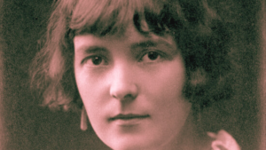 Foto da escritora Katherine Mansfield